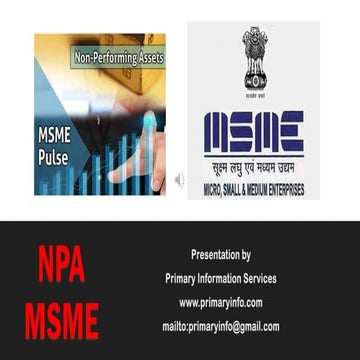 Npa msme