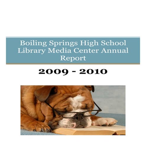 BSHS LMC 2009 2010 Annual Report
