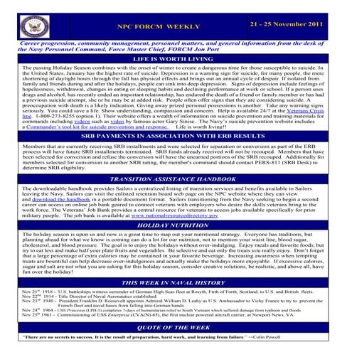 NPC Force Weekly 21 - 25 November 2011  (3)