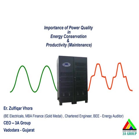 NPC Presentation_Power Quality and enhance the productivity
