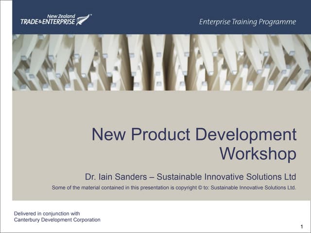 New Product Development Process