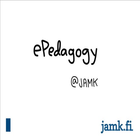 E-Learning at JAMK 2015 
