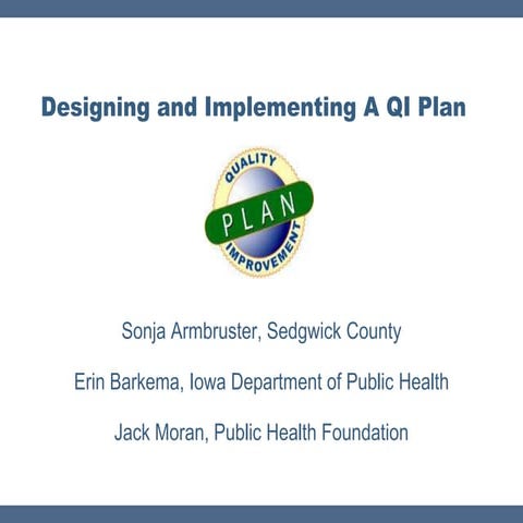 Nphpsp user series final qi plan webinar april 2012