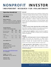 NPI Evaluation of Operation Homefront