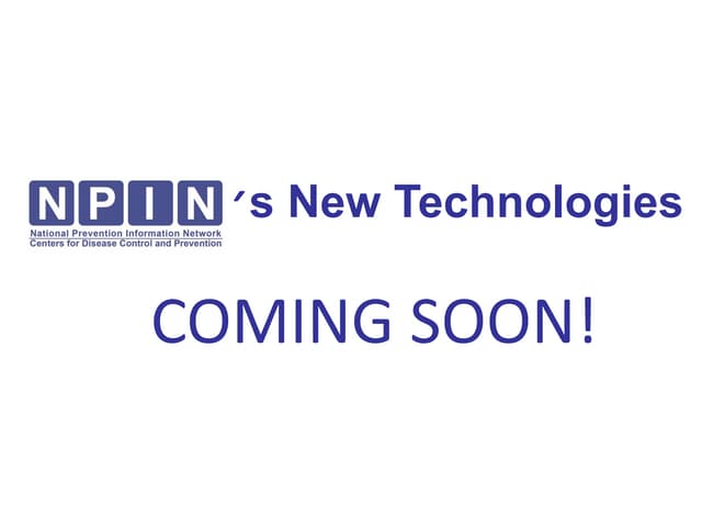 CDC NPIN APHA poster tabloid 2012 | PDF