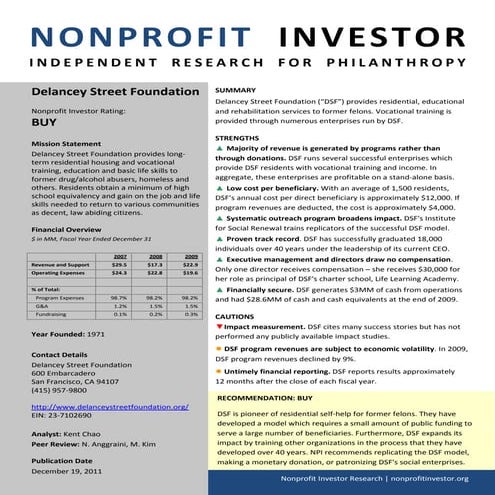 Delancey Street Foundation