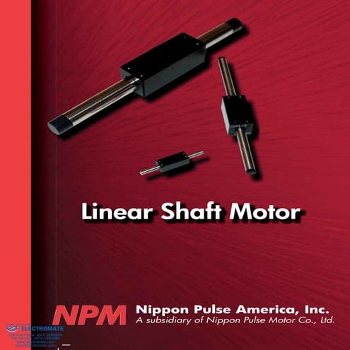 Npm linear shaft_motor_catalog
