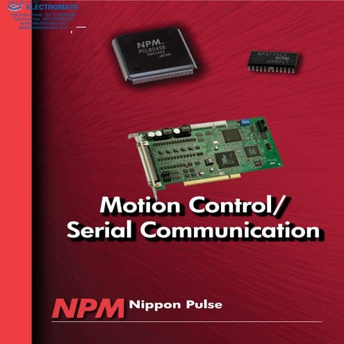 Npm motion control_serial_communication_catalog