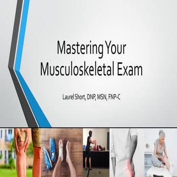 MsK exam fully covered for physiotherapist | PDF