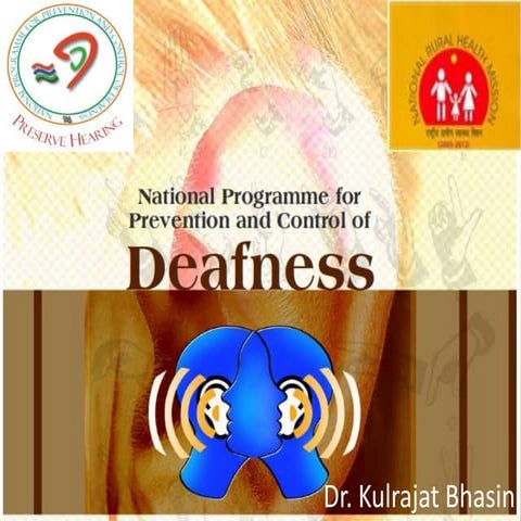 national prog on prevention and control of deafness | PPTX