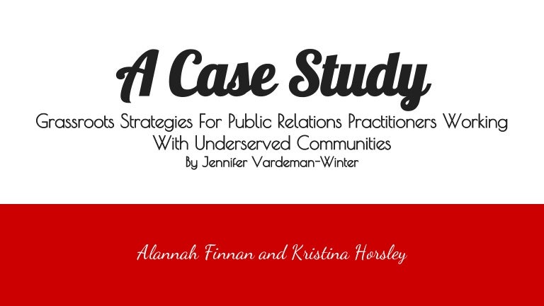 Fundraising case study examples image