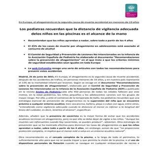 Recomendaciones de la AEP sobre la ...