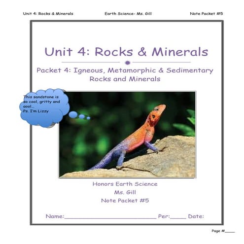 Np rocks and minerals