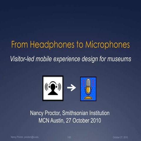 NProctor: Mobile Interpretation Clinic at MCN 2010
