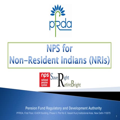 NPS for NRIs - How to enrol for National Pensoner system in the case of Non-R...