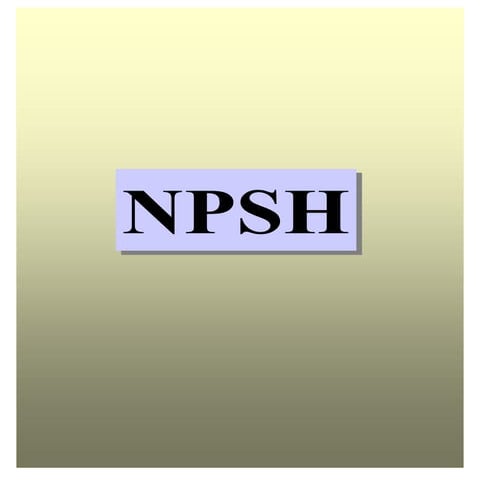 NPSH