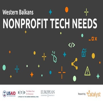 Nonprofit Tech Needs - Western Balkans (presentation)