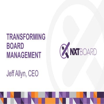 NPTechClubATX: Transforming Board Management