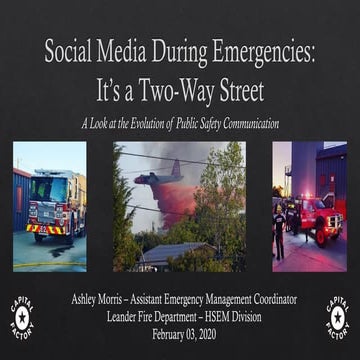 NPTechClubATX: Social Media During Emergencies