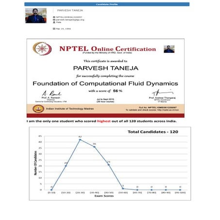 Foundation of Computational Fluid Dynamics Parvesh Taneja