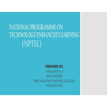 Amala National Programme on Technology Enhanced Learning PPT (1).pptx