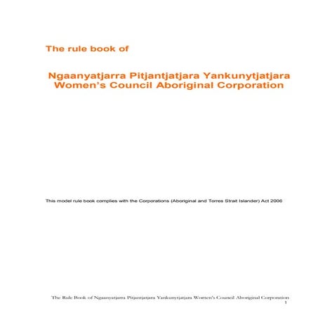 NPY Rule Book [constitution] catsi act approved at 14.11.08