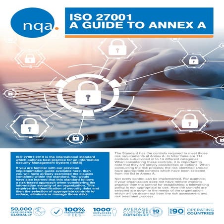 NQA ISO 27001 A Guide to Annex A