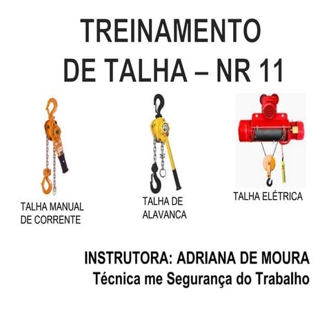 Seguranca em talhas[1] | PPT