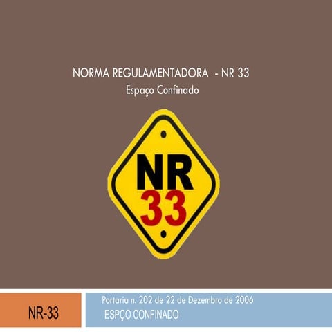Avaliação nr33 | DOC