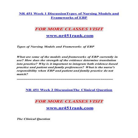 NR 451 RANK Education Your Life / nr451rank.com