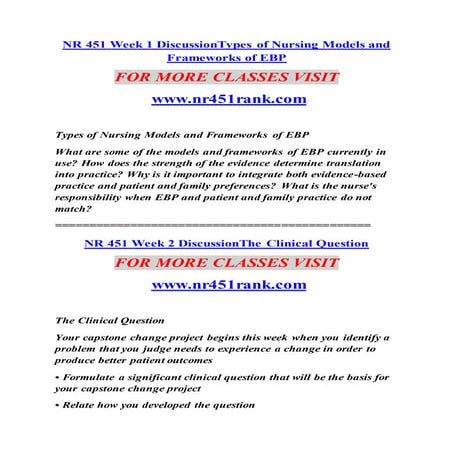 NR 451 RANK Redefined Education--nr451rank.com