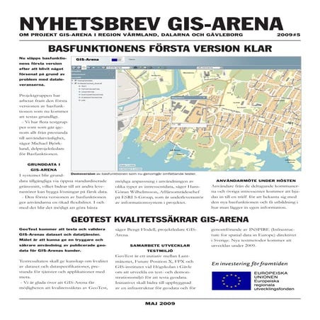 Nyhetsbrev Gisarena Nr5