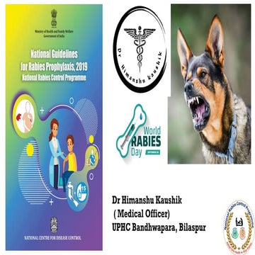 Rabies,NRCP, Rabies Guidline - Dr Himanshu Kaushik.pptx