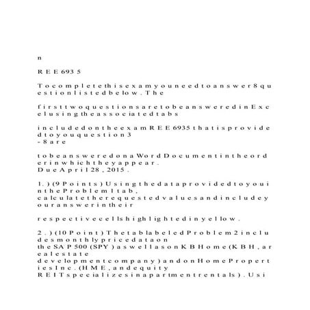 nR E E 693 5T o c o m p l e t e th i s e x a m y o u n.docx