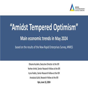 Economic trends from a business point of view (May 2024) | PDF