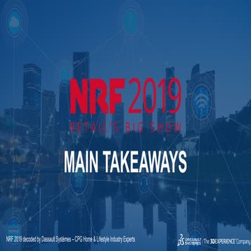 Main takeaways from NRF 2019