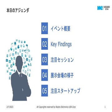 【日商USA】webinar 2023.2.3  NRF2023から見る小売業界最新トレンド