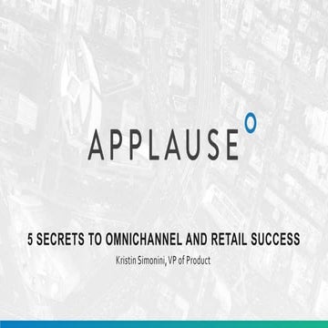 NRF 2019: 5 Secrets to Omnichannel and Retail Success