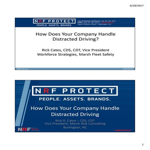 How Does Your Company Handle Distracted Driving?