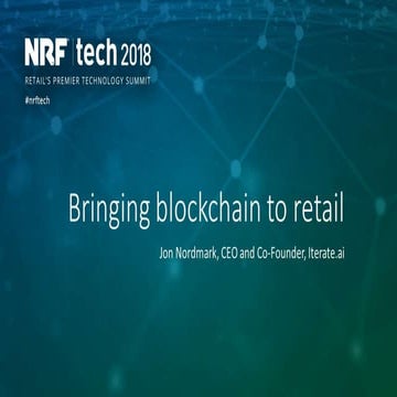 Bringing blockchain to retail