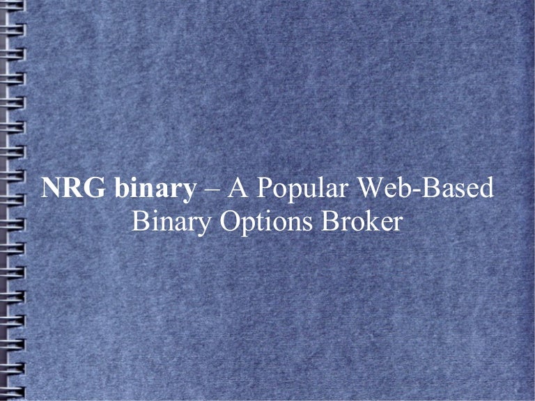 NRG binary Reviews | Binary Options NRG Capital Reviews