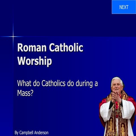 Roman Catholic Worship
