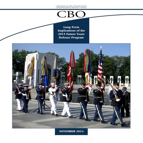 CBO Long-Term Implications of FY2015 FYDP Nov 2014