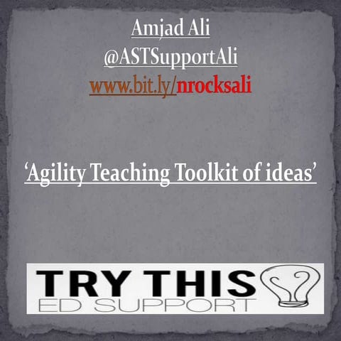 Northern Rocks Workshop- Amjad Ali- @ASTSupportaali