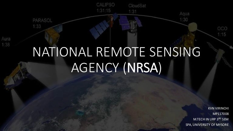 National Remote Sensing Agency Nrsa