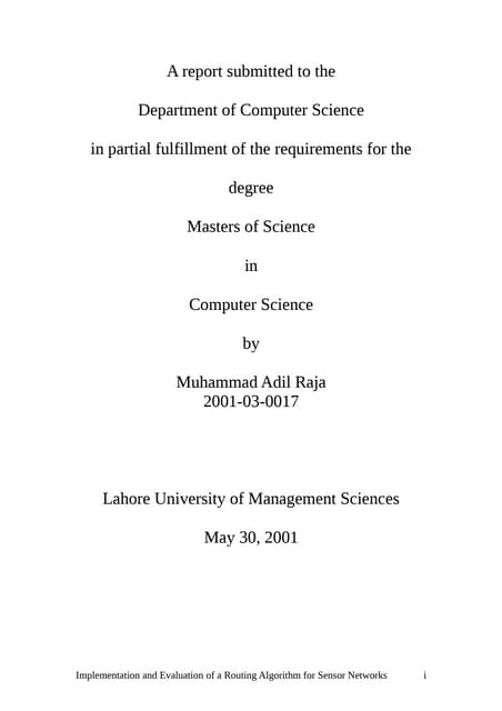 Thesis