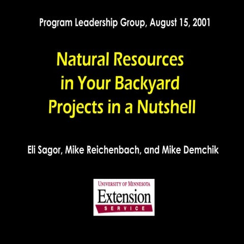 NRYB overview short 2001