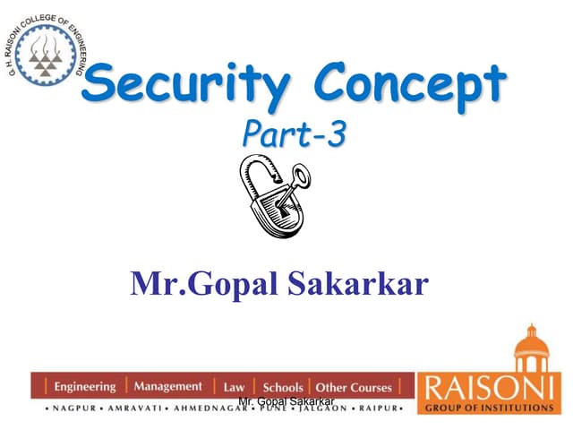 Firewall, Trusted Systems,IP Security ,ESP Encryption and Authentication