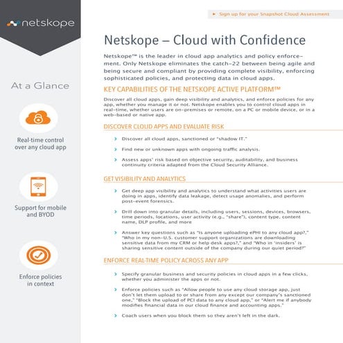 Netskope Overview