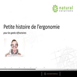 Ns petite histoire de ergonomie web
